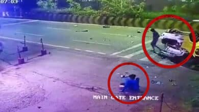 Hyderabad: Speeding Car Rams Electric Pole in Balanagar, Kills 19-Year-Old