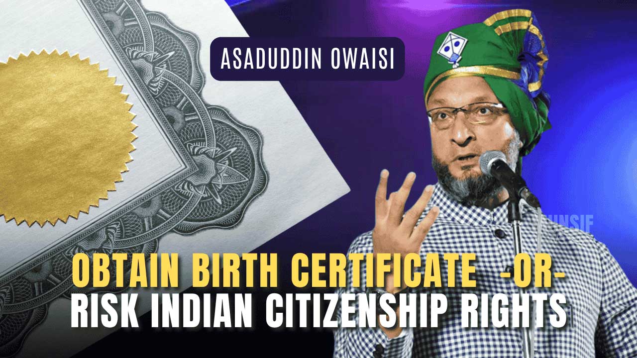 AIMIM Chief Asaduddin Owaisi issues a critical warning about a nationwide voter list intensive revision, claiming it could risk Indian citizenship.