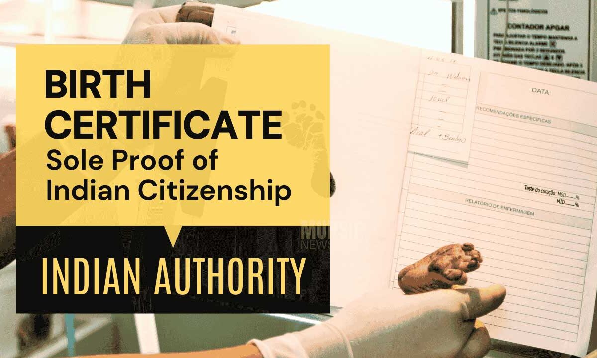 Aadhaar cards are now officially considered proof of identity only, not citizenship, as the government makes birth certificates mandatory for several key services.