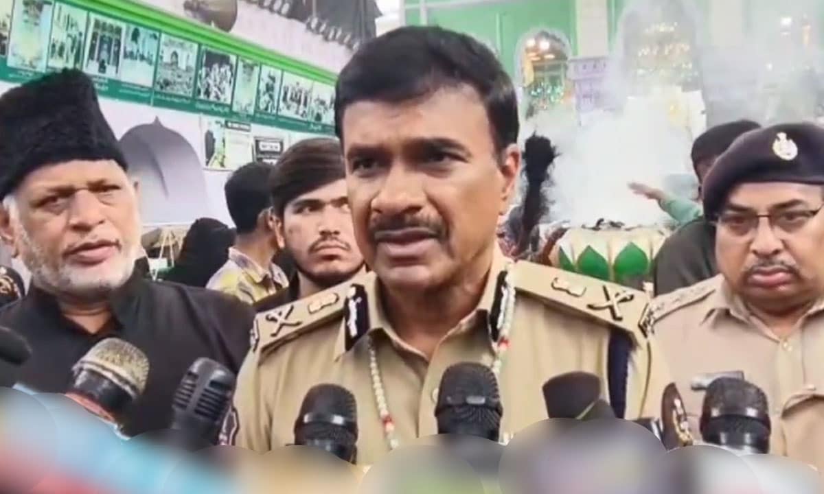 Hyderabad CP Offers Dhatti at Bibi Ka Alawa, Emphasizes Community Solidarity