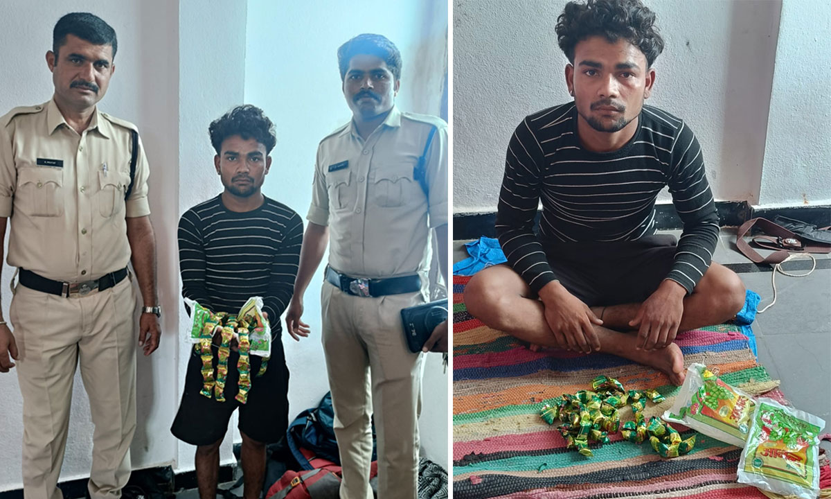 Ganja Chocolates Seized by Task Force, One Man Arrested