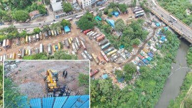 Musi River Cleanup: HYDRAA Removes Encroachments Across 9.5 Acres from Chaderghat to Osmania