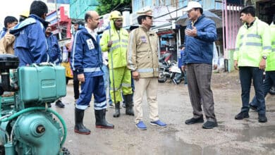 HYDRAA Commissioner Inspects Flood-Prone Areas in Hyderabad, Directs Swift Action to Prevent Waterlogging