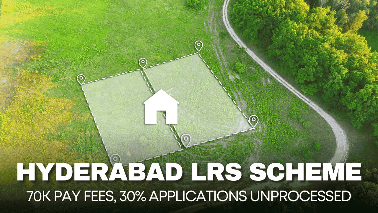 The ambitious LRS Scheme under the HMDA has hit a major roadblock, shattering the hopes of thousands of citizens seeking to regularize their open plots.