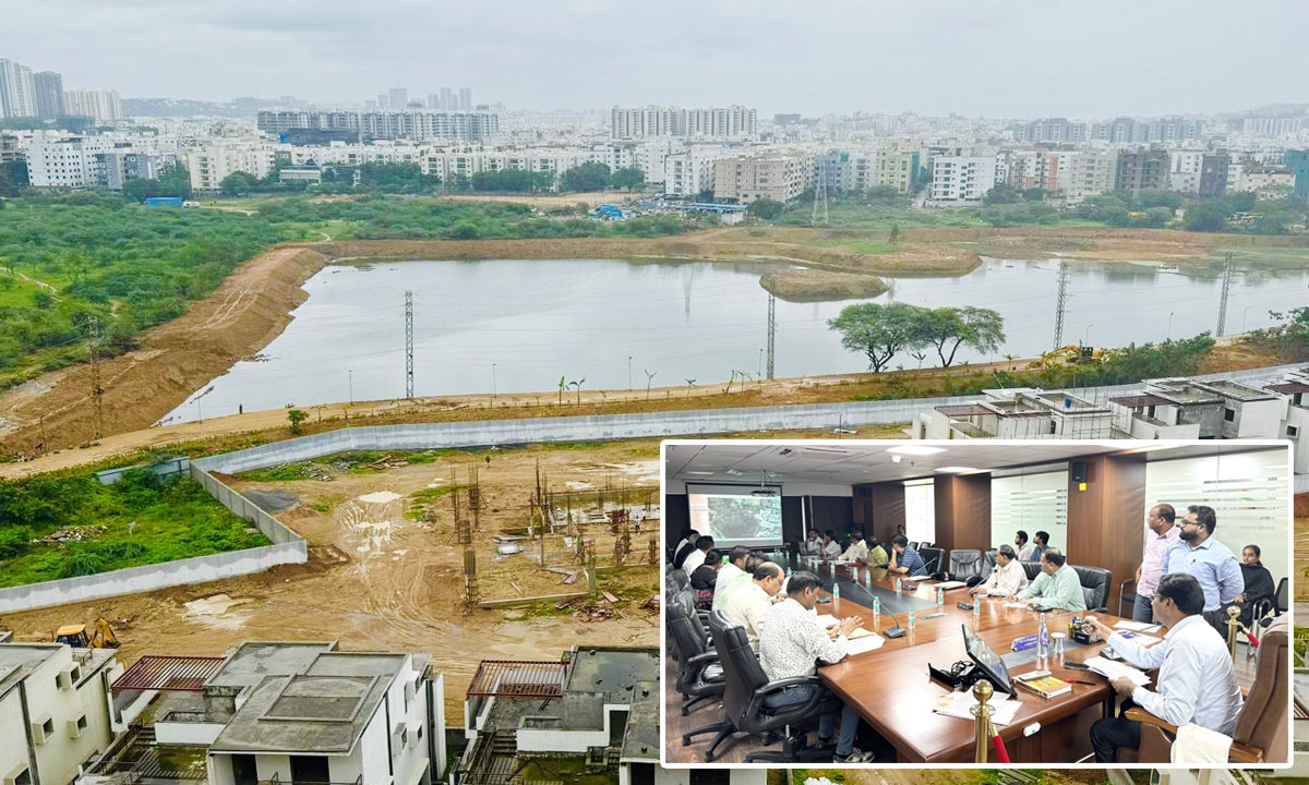 HYDRA Mobilizes to Save Manikonda Lake, Orders Immediate Removal of Illegally Dumped Soil