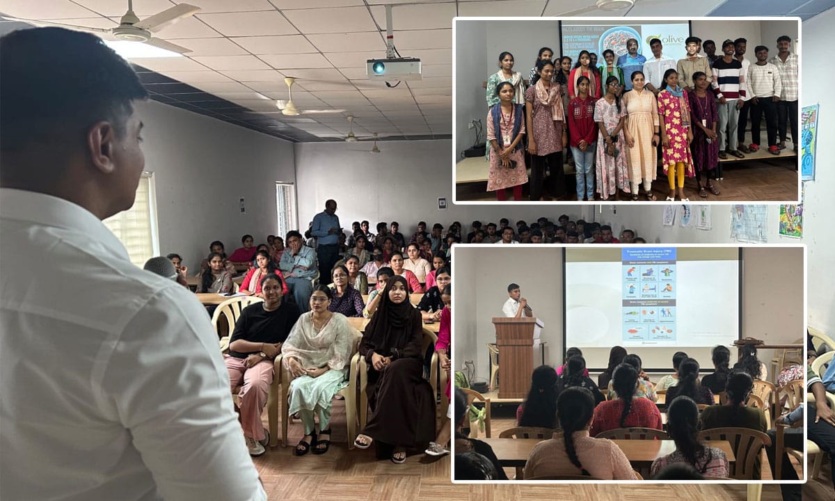 Olive Hospital Hosts Seminar on “Brain Health for All Ages” at G Pulla Reddy College on World Brain Day 2025
