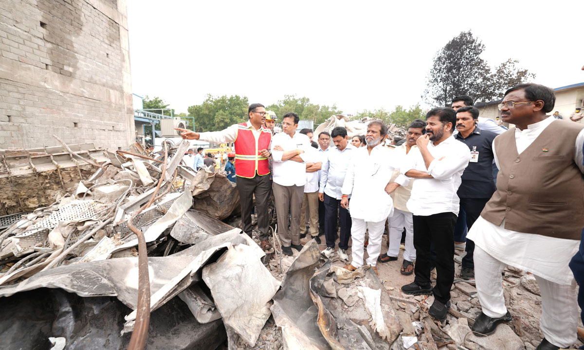 CM Revanth Reddy Announces ₹1 Crore Ex Gratia for Pashamylaram Blast Victims’ Families
