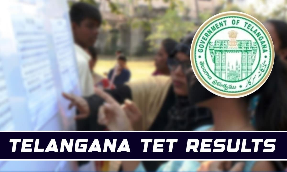 Telangana TET Results Released, 33.98% pc Candidates Clear Exam