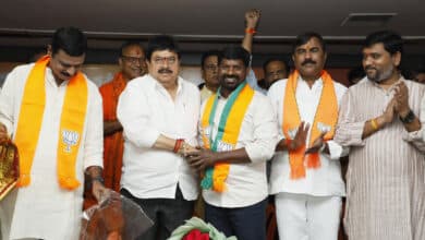 Former BRS MLA Guvvala Balaraju joins BJP