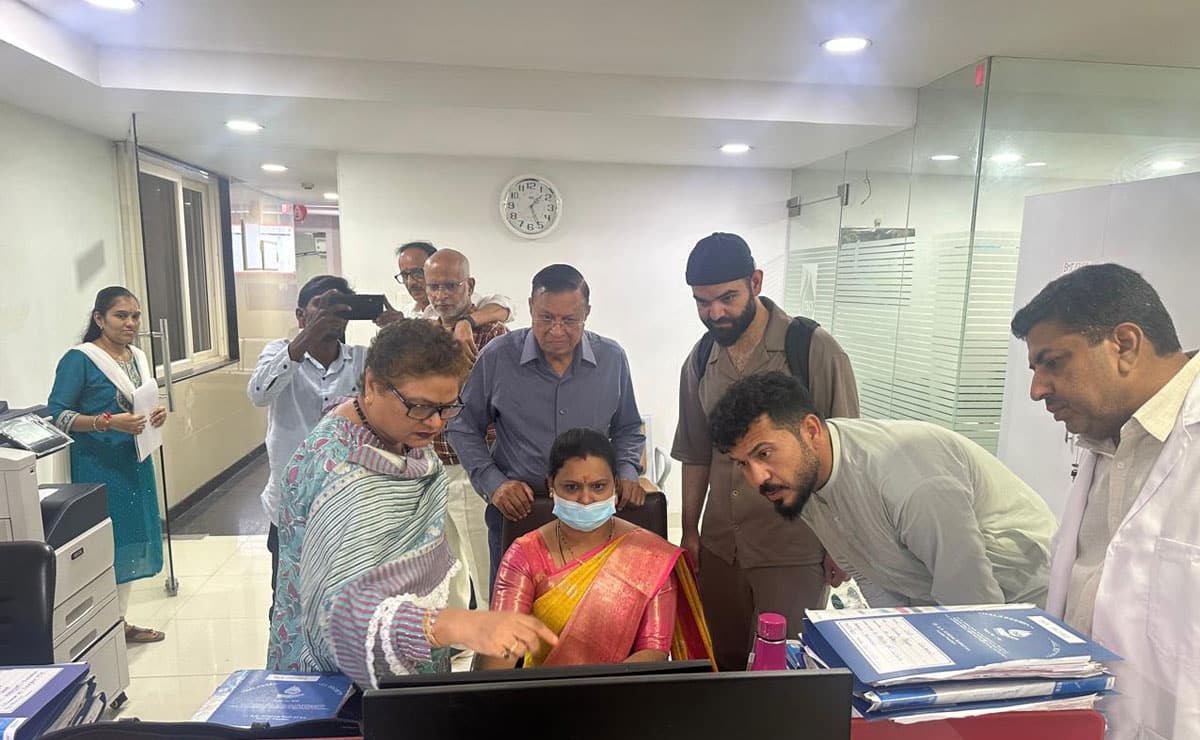 Atta Welfare Association (AWF), Afghanistan Visits Thalassemia & Sickle Cell Society (TSCS) in Hyderabad