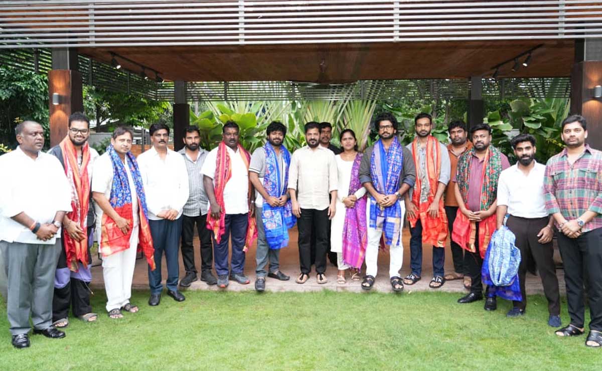 Telangana CM Revanth Reddy promises to make Hyderabad the film production Capital of India