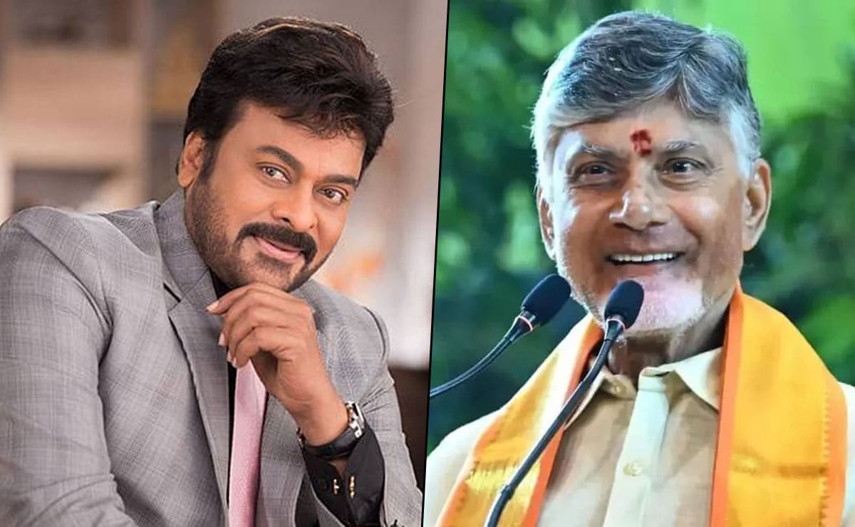 AP CM Chandrababu Naidu greets Chiranjeevi on birthday; says his remarkable journey has inspired millions!