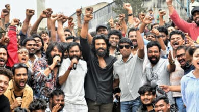 Ram Charan's 'Peddi' unit begins filming grand song with 1000 dancers