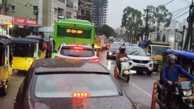Hyderabad Rains Cause Flooding and Traffic Jams, IMD Warns of More Showers