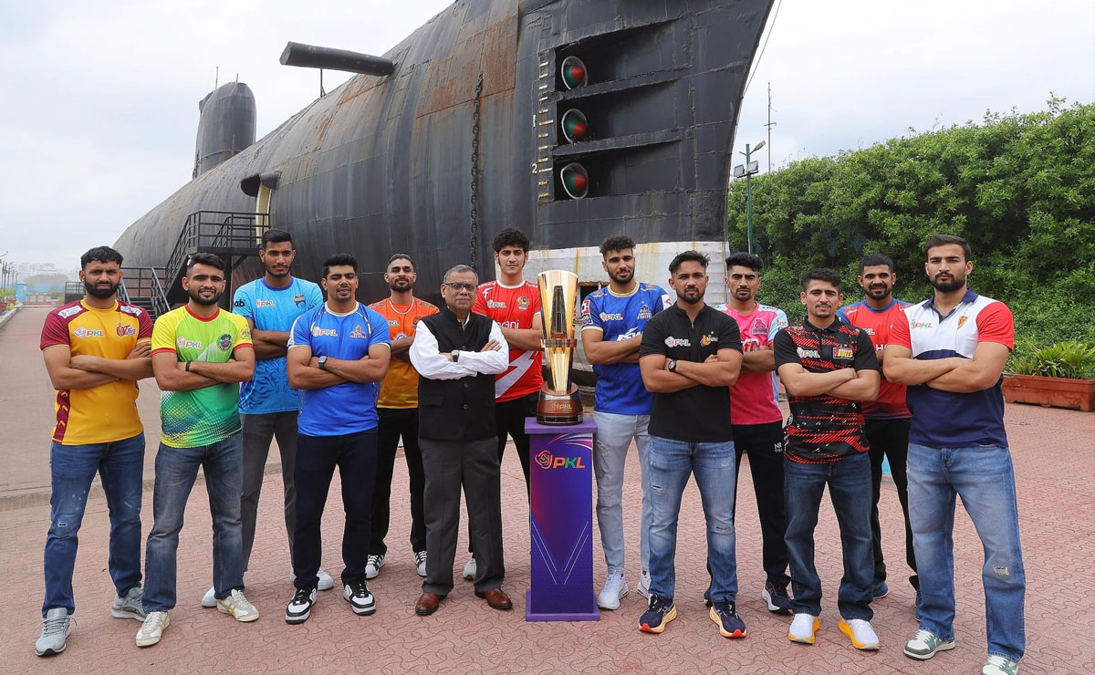 PKL 12: Services players honour naval legacy at INS Kursura