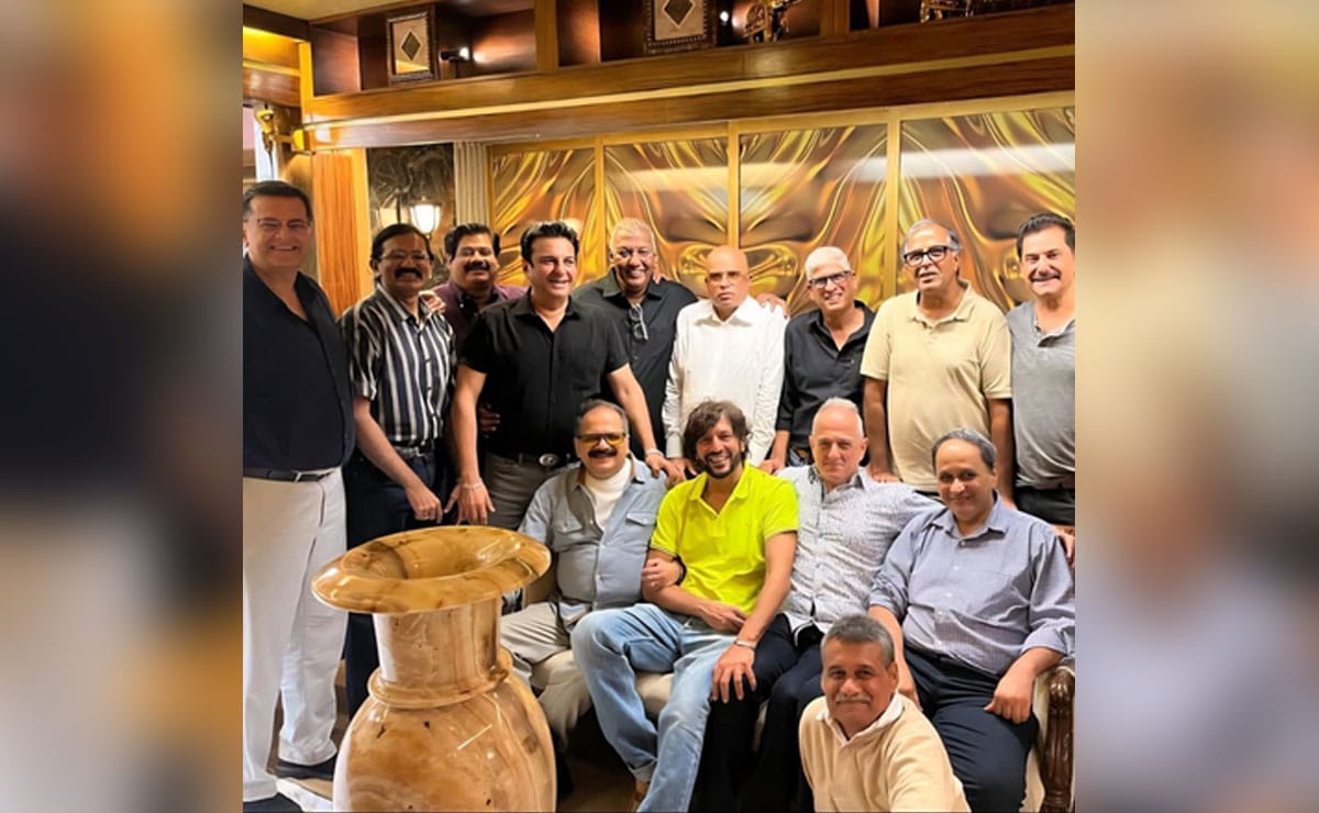 Chunky Panday celebrates Friendship Day with his school squad