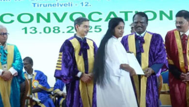 PhD student refuses to receive degree from TN Governor, accepts from Vice-Chancellor