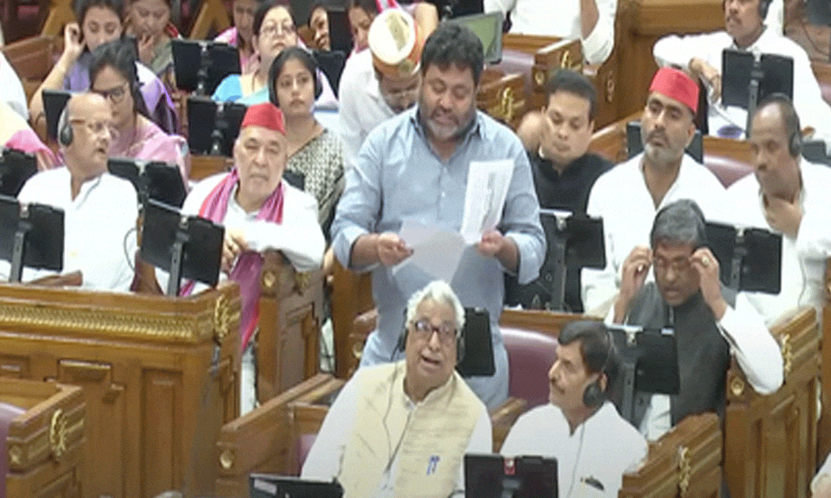 Fatehpur vandalisation issue sparks massive uproar in UP Assembly