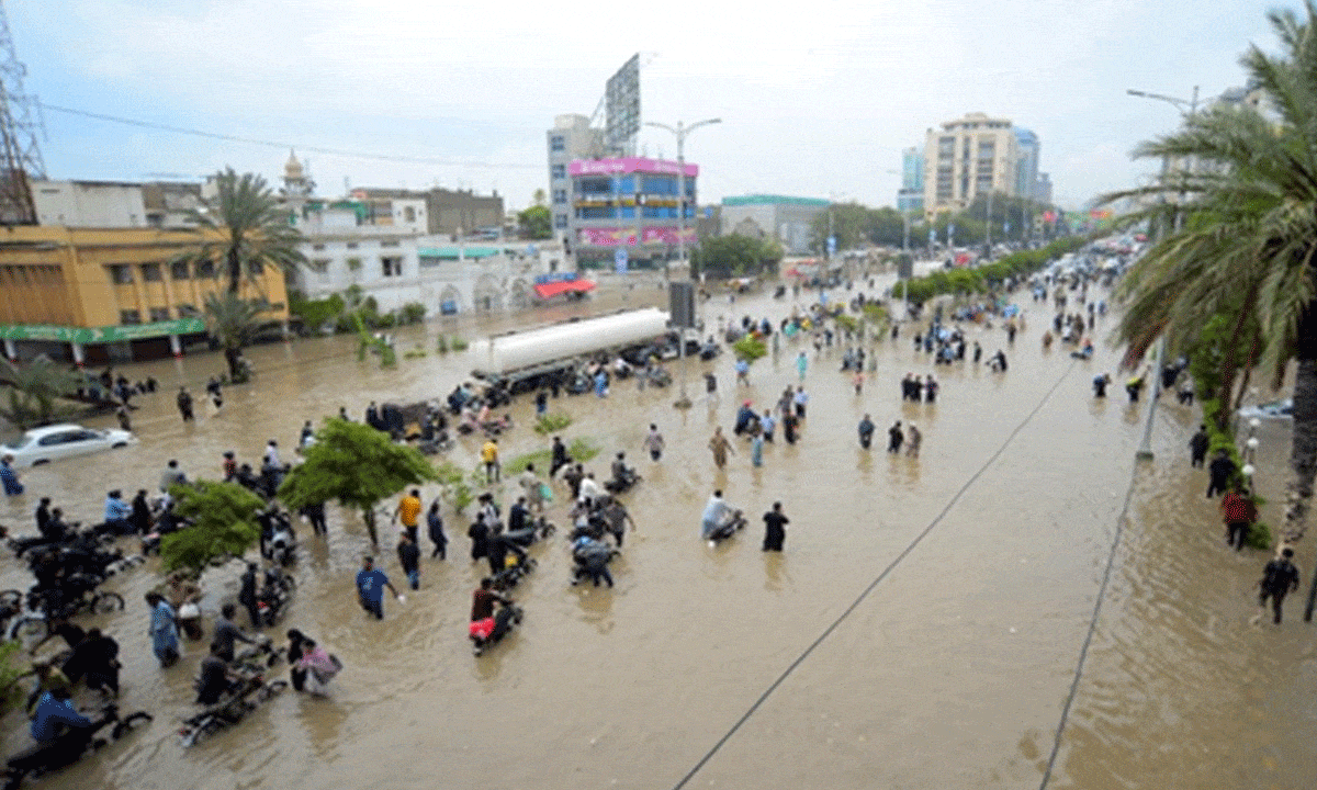 Pakistan's Sindh struggles with power cuts, waterlogging as heavy rainfall continues