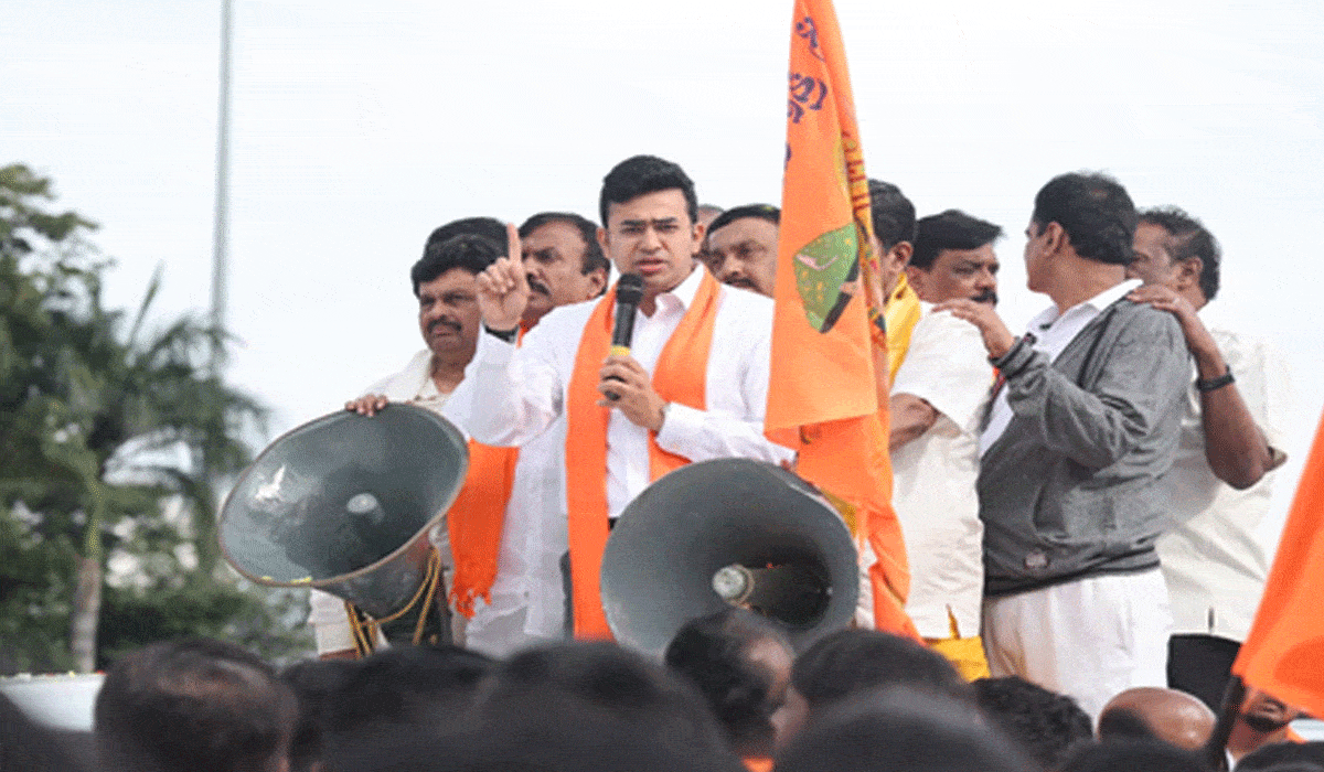Karnataka govt's agenda is eradication of Sanatana Dharma, says Surya on Dharmasthala case