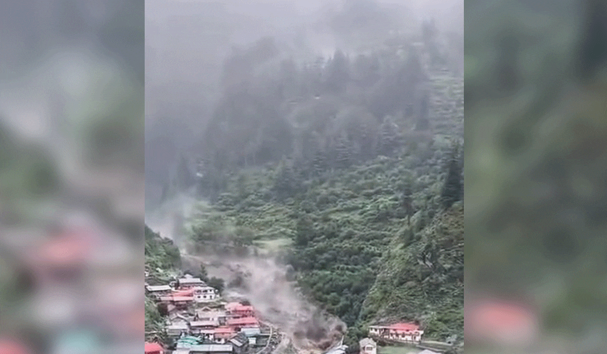 Village washed away, several missing after cloudburst in Uttarkashi