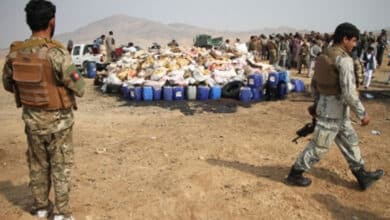 Afghan police destroy nearly 30 tonnes of illicit drugs