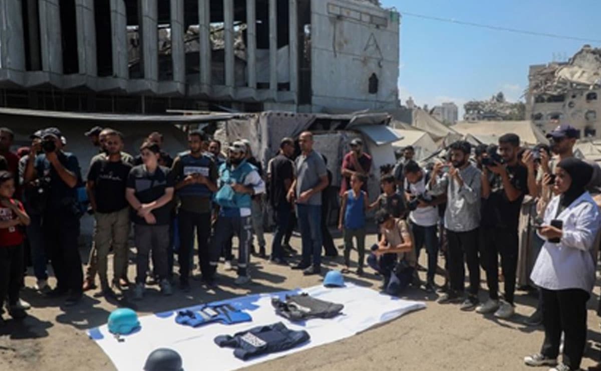 India expresses 'deep regret' over killing of journalists in Gaza