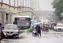 IMD issues rain alert for Delhi as heavy downpour disrupts flights, traffic