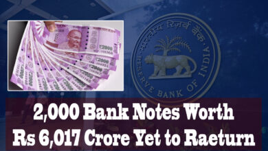 Only 1.69 pc of Rs 2,000 banknotes worth Rs 6,017 crore yet to return to RBI: Minister