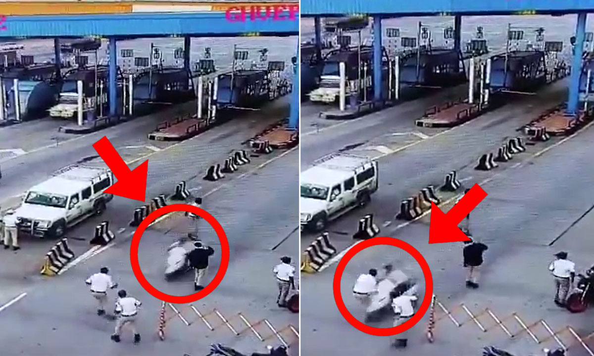 Tragic Accident: Scooty Rider Rams Cop While Escaping Vehicle Check in Chtuppal