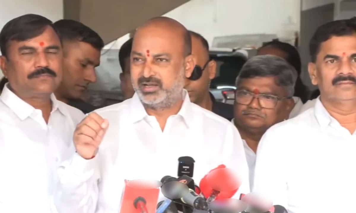 Bandi Sanjay Explosive Claim: KCR Govt Spied on Me, My Family, and Even Kavitha!