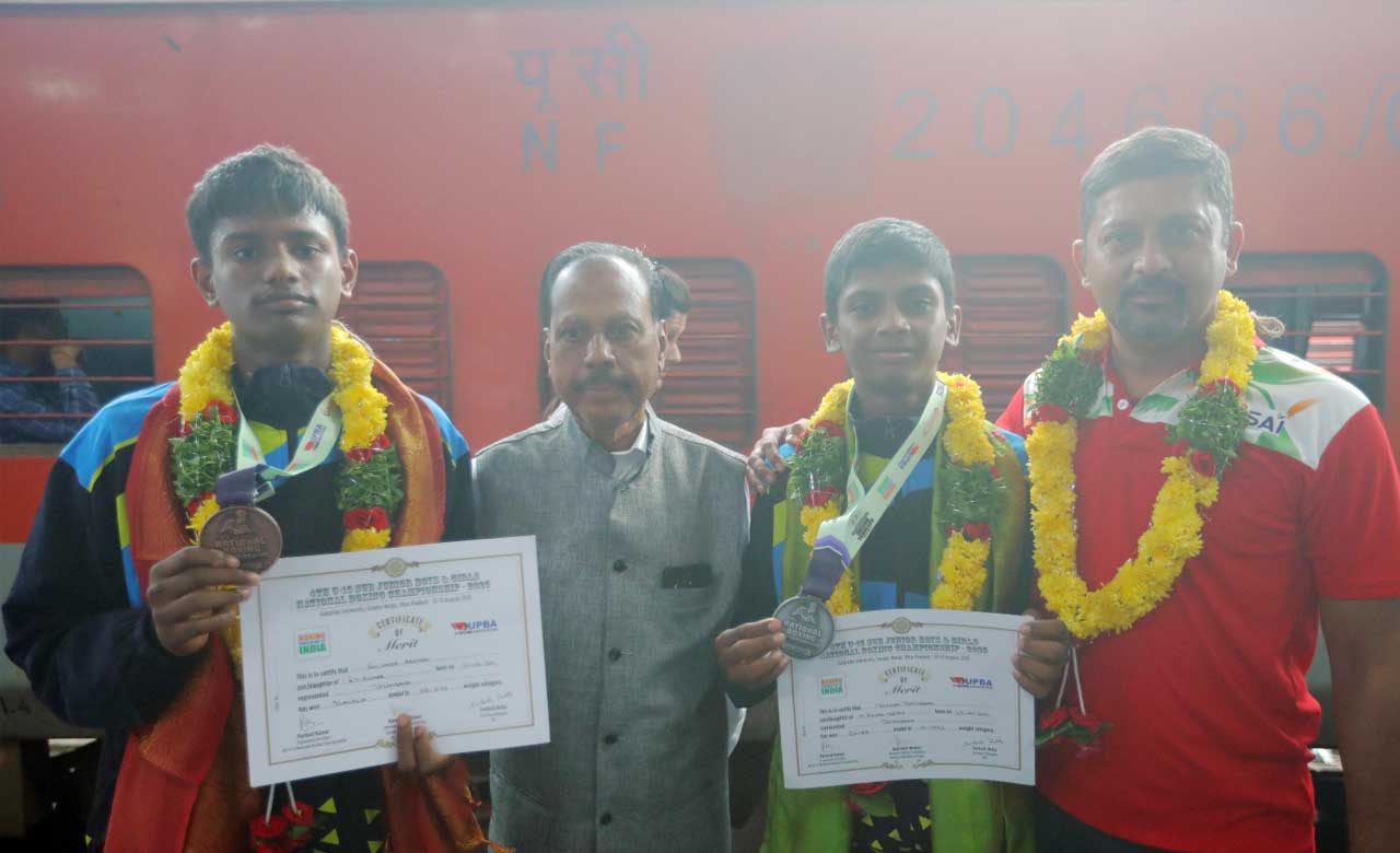 Telangana Boxers Shine at Sub-Junior Nationals in Noida with Silver and Bronze Wins
