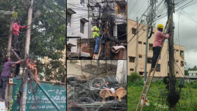 Special Drive Against Dangerous Cables in Telangana, Strict Action Ordered on Illegal Power Connections