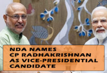 NDA Names CP Radhakrishnan as Vice-Presidential Candidate, Modi Backs Him as ‘Inspiring Leader’