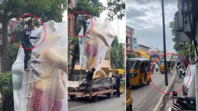 Hyderabad Shock: Unknown Person Cuts Electric Wire During Ganesh Idol Procession in Khilwat, Leaves it Live