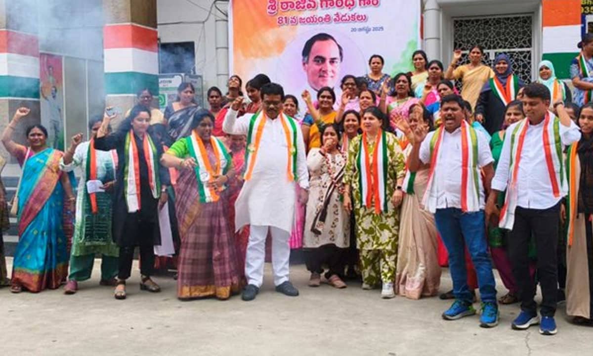 Congress Celebrates Historic 42% BC Reservations at Gandhi Bhavan