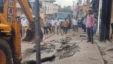 GHMC Takes Action Against Illegal Encroachments on Footpaths in King Kothi