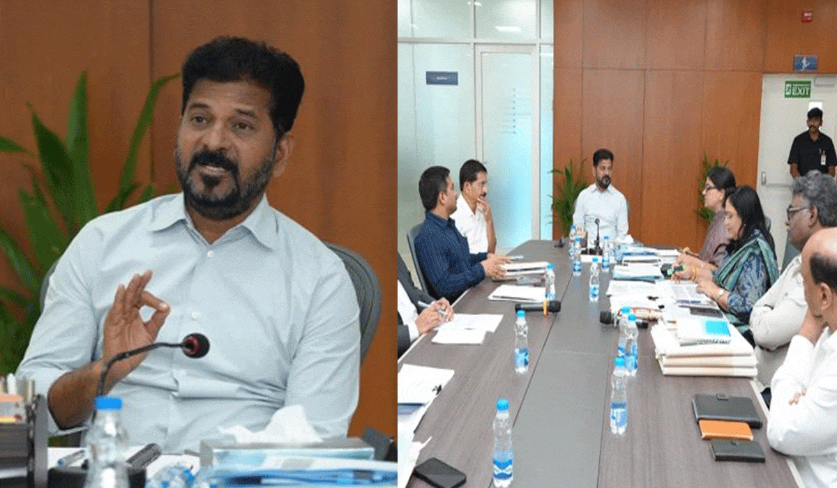 Revanth Reddy Orders Facial Recognition Attendance & Green-Channel Payments in Telangana Govt Schools