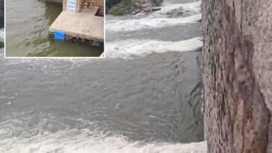 Himayat Sagar Swells Again — Gates Open, Flood Threat Looms Over Low-Lying Areas