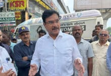 Waterlogging Around Ameerpet Metro Station After Heavy Rain, HYDRAA Commissioner Inspects