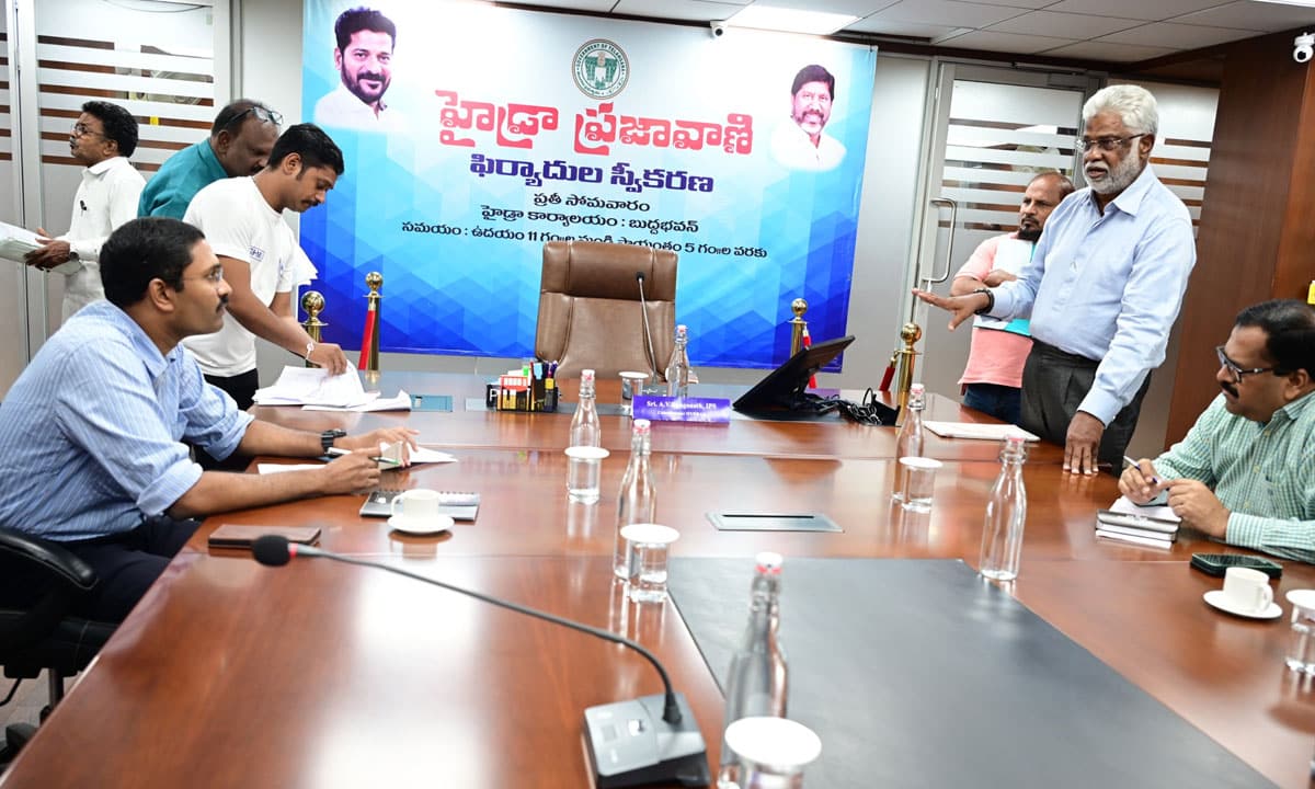 Hyderabad Drowns in Encroachments: 51 Drain Blockage Complaints Flood HYDRAA Cell