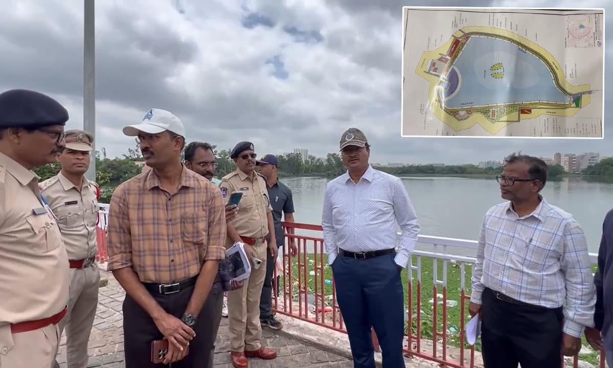 Kukatpally’s Nalla Cheruvu Transformed: Hydraa Commissioner Showcases Development