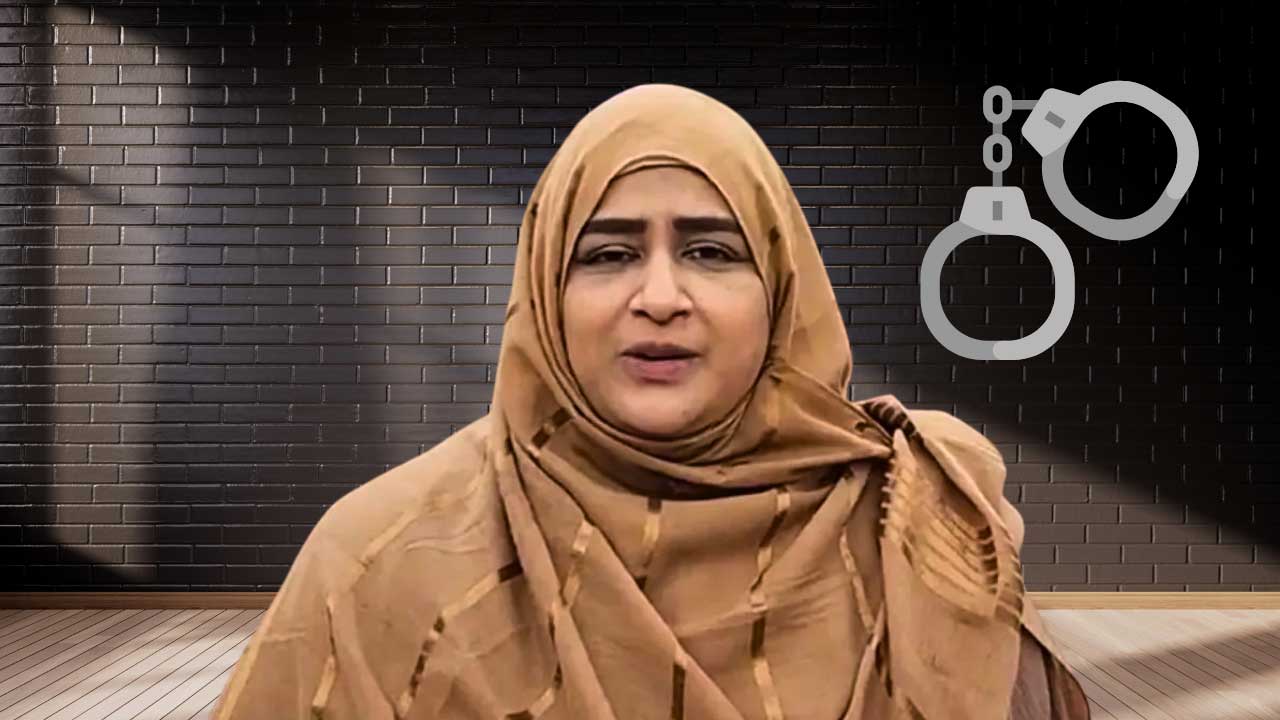 Nowhera Shaik, accused in the Heera Gold scam, was arrested by Warangal police on Sunday (File Photo).