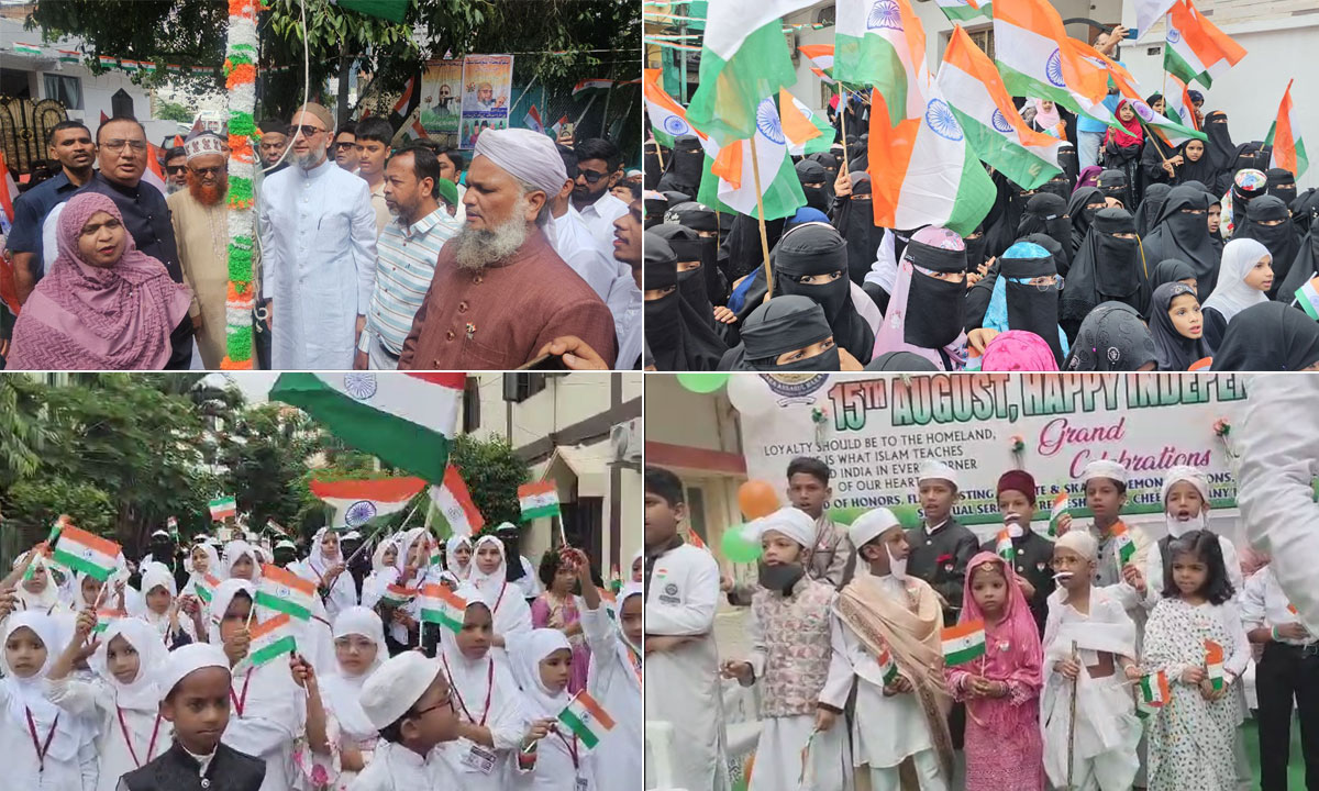 Independence Day is Celebrated with Patriotism, Farvour across Telangana