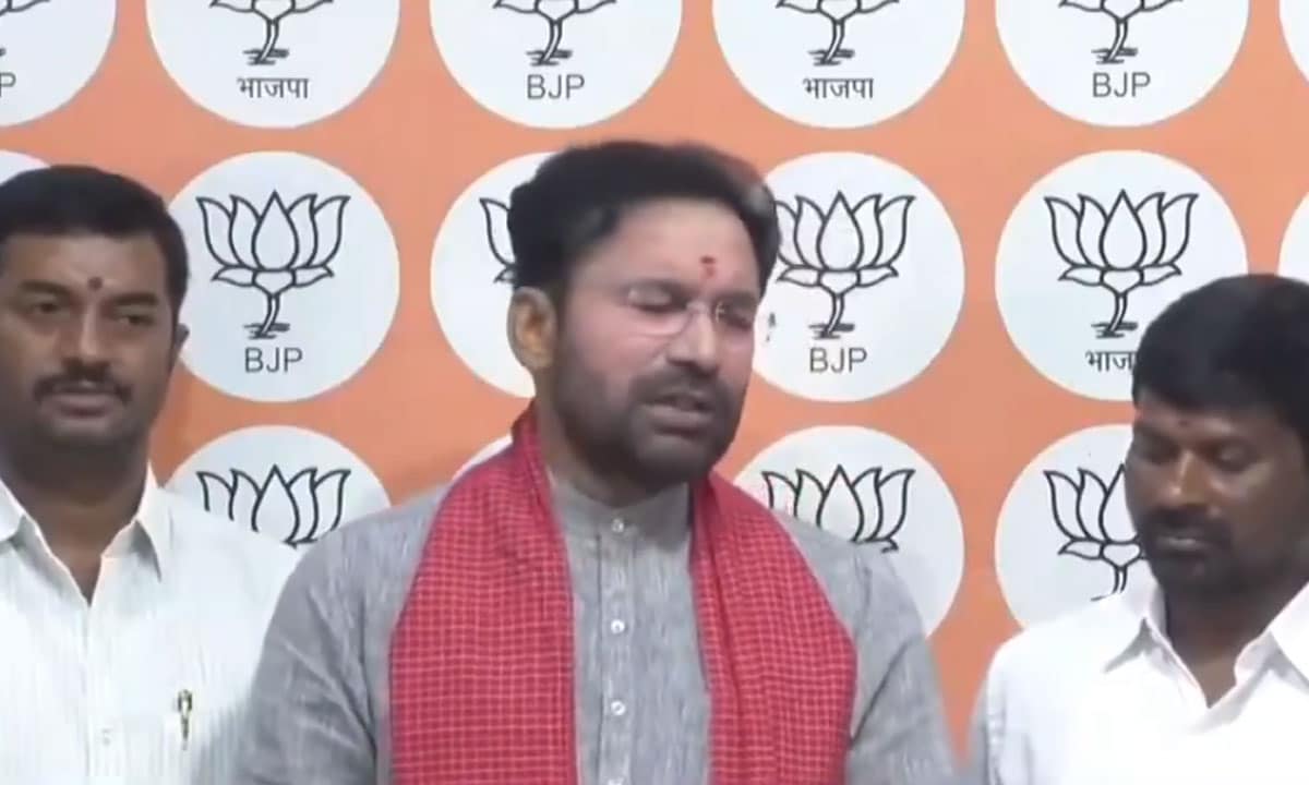 Kishan Reddy Defends 130th Constitutional Amendment, Assures Urea Supply to Telangana.