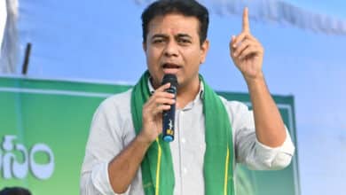KTR Releases BRS Student Wing’s Scanner Poster Exposing Congress’s Failures