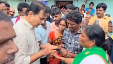 KTR Slams Telangana Govt Over Flood Negligence, Demands ₹25 Lakh Compensation for Victims