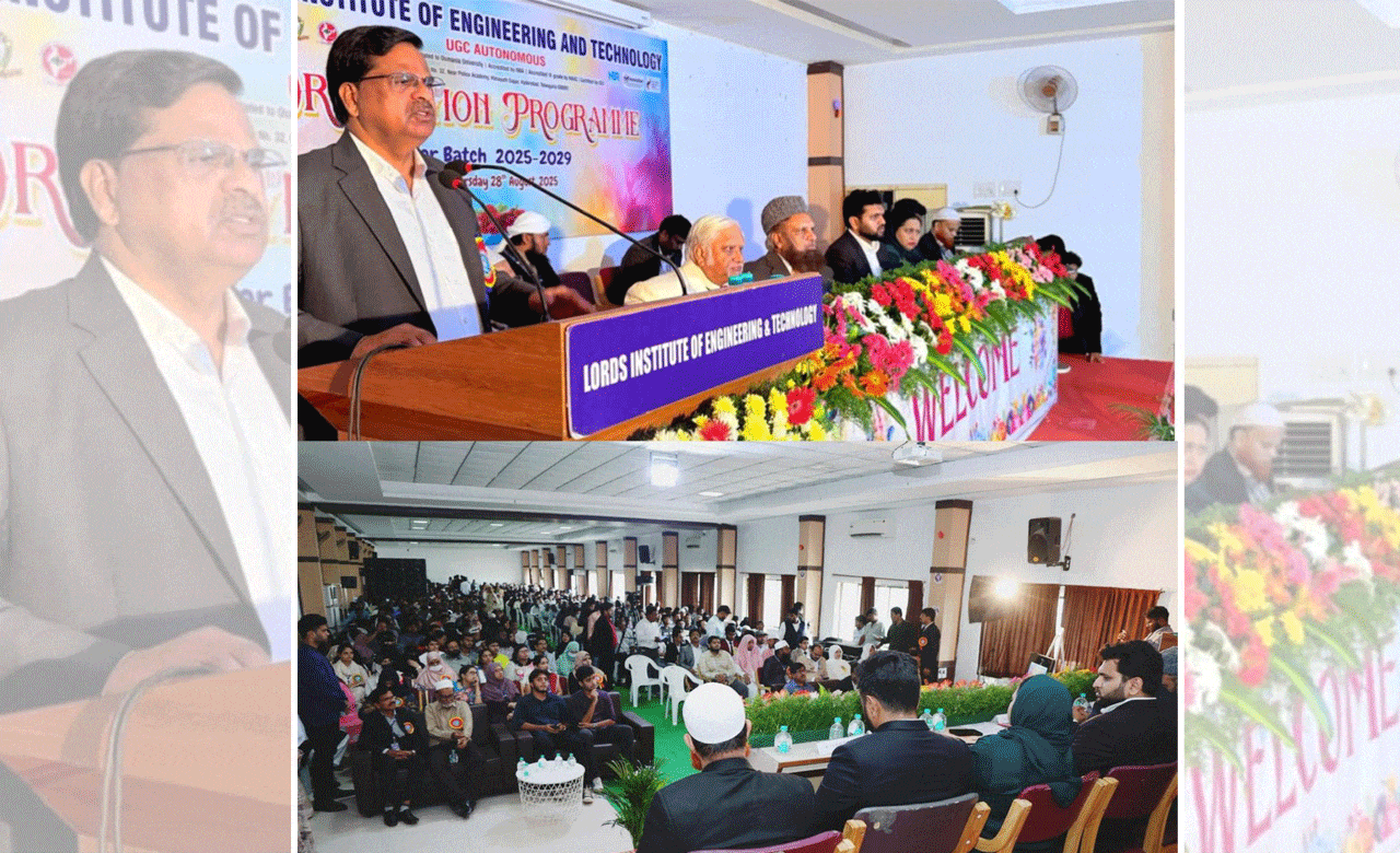 Lords Institute Hosts Inspiring Orientation Programme for 2025-29 Batch