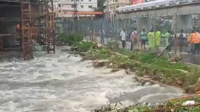 Flood Fury in Musi River: Moosarambagh Bridge Shut After 5 Himayat Sagar Gates Opened