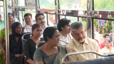 Andhra CM Launches 'Stree Shakti' Statewide free Bus Travel Scheme for Women